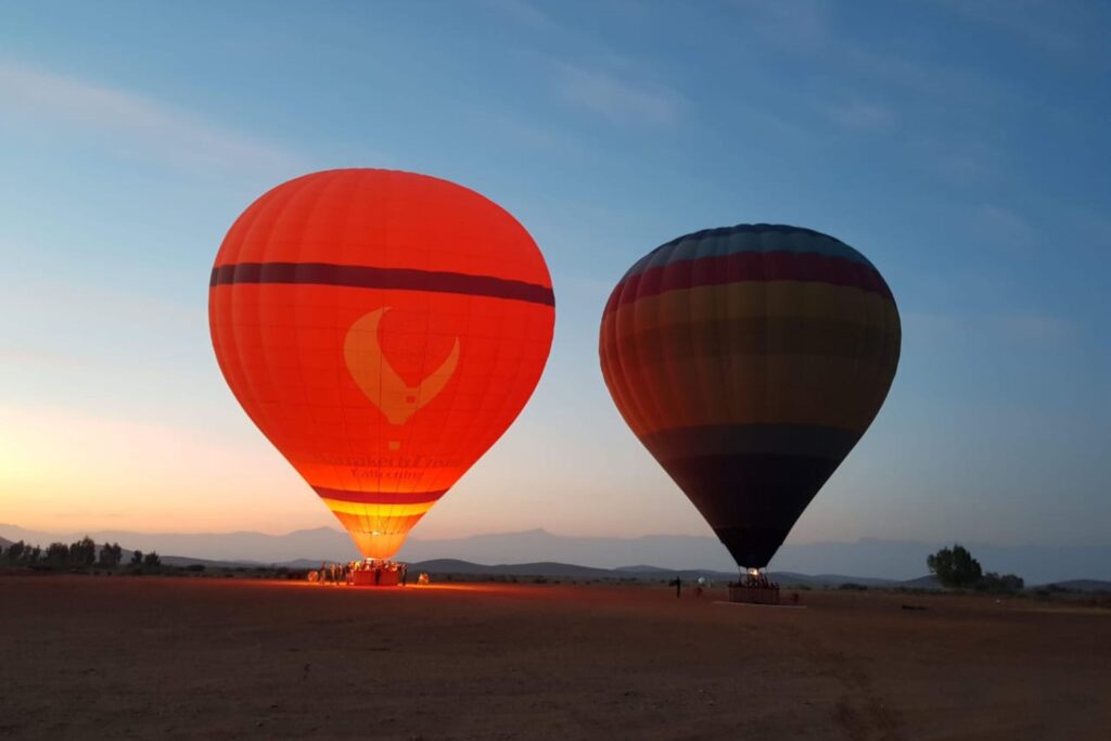 Marrakech air balloon classic flight